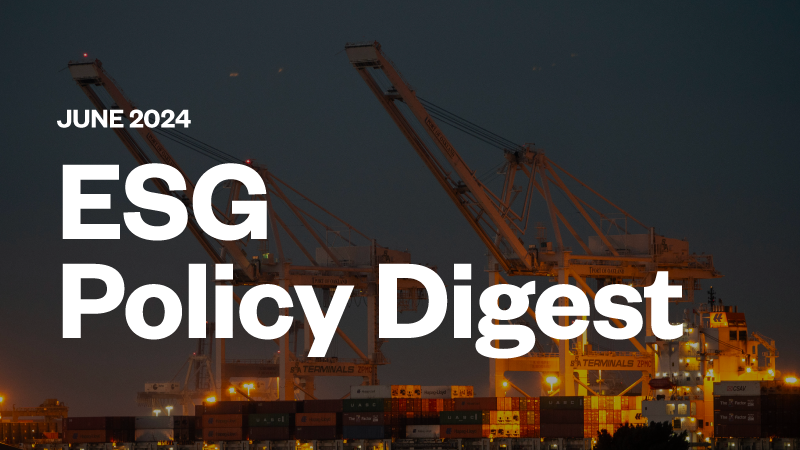 June 2024 Policy Digest